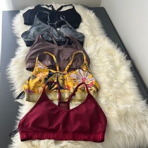 Five PINK sports bra